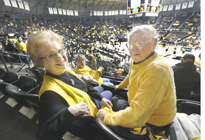 My grandma B and grandpa Carl (photo from Wichita Eagle)