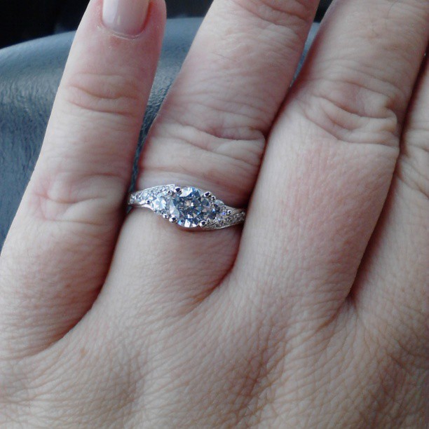 I love my new ring! It's sparkly and fits my personality as it's grown and changed in the last few years. 