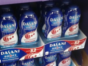 DASANI Drops  Add delicious flavor and sweetness to your water or any beverage Tailor to your personal taste- strong or light flavor  Available in six flavors- all naturally flavored and contain zero calories per serving Each bottle makes 32 8oz servings- great value 