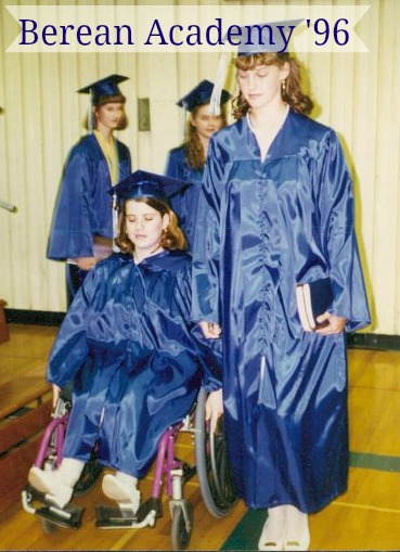 Me at high school graduation in 1996. I promise I was awake! It was not too long after this I got a cell phone that was for emergency purposes only. 