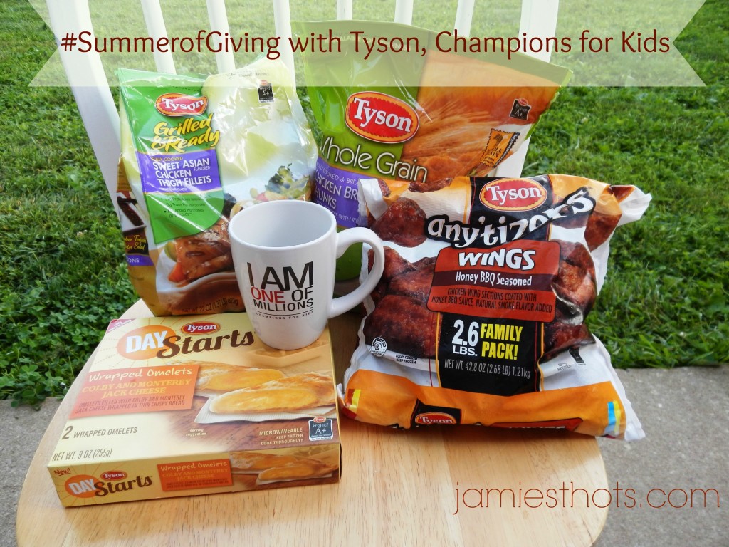 #ad End hunger for kids through Walmart, Tyson and Champions for Kids #SummerofGiving