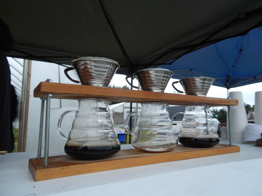 Airship Coffee was one of the sponsors and I loved their demonstrations of the pour over method. 