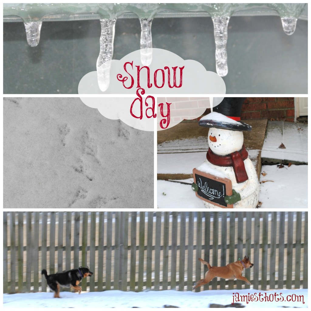 Snow Day collage