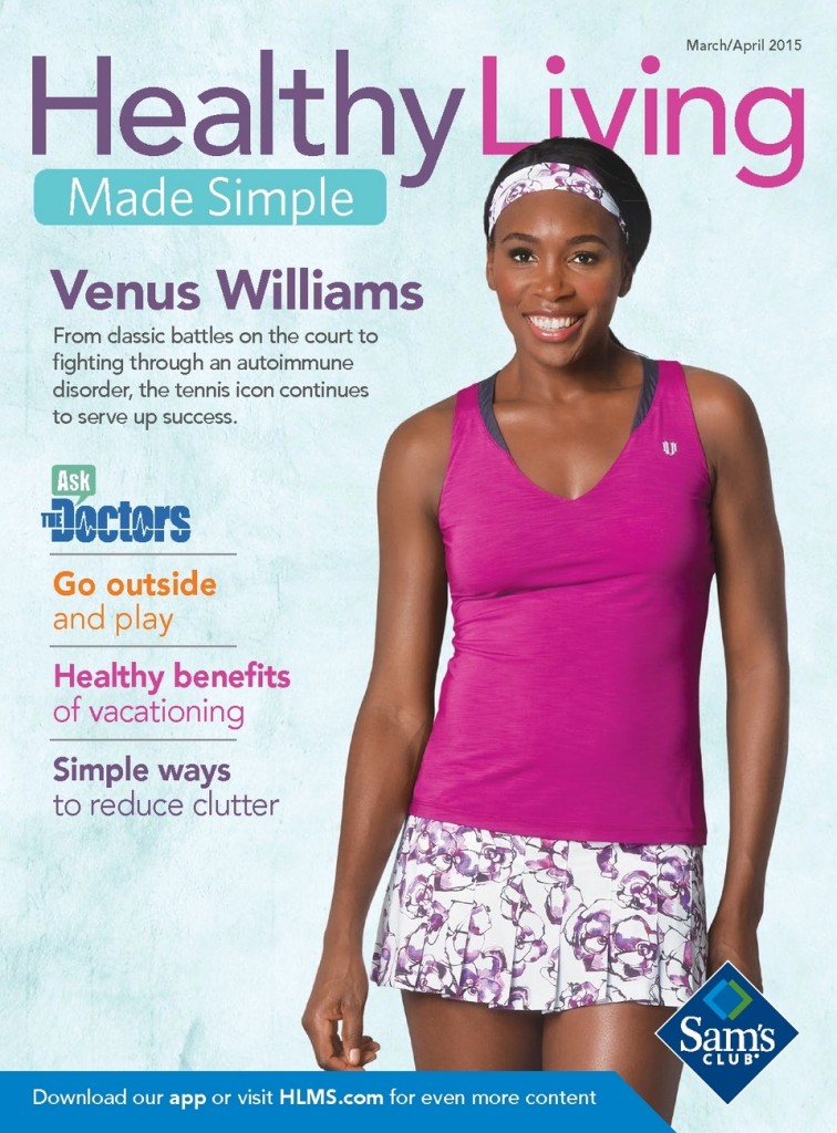 The Healthy Living magazine is available online and comes out every other month. 