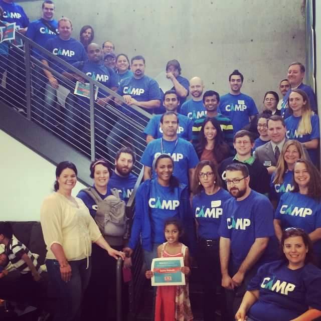 The group of GiveCamp NWA 2015 volunteers. 