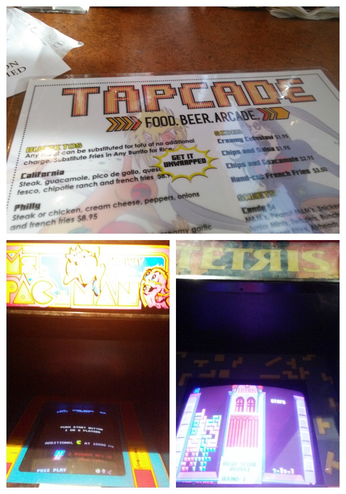 One of my favorite places was Tapcade, where we had the Saturday night social. Delicious quesadilla and they had retro video games throughout the entire place. We got all you can play bands for $2 (special price for our group). I got a big kick out of playing Ms. PacMan and Tetris! 