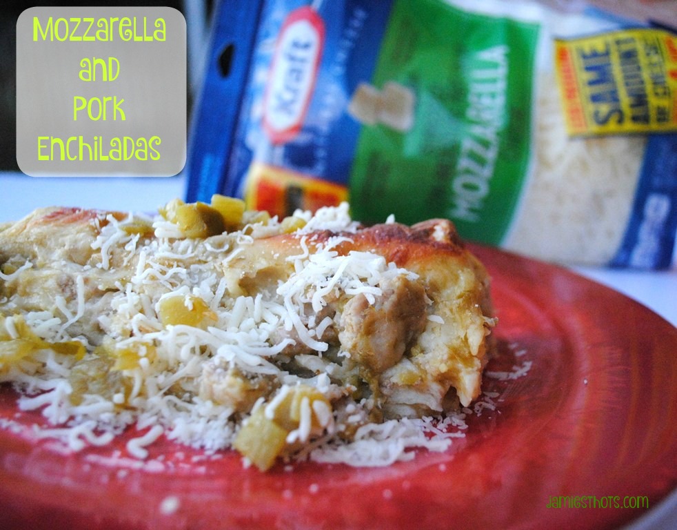 #NaturallyCheesy Pork Enchiladas that don't require a slow cooker! 