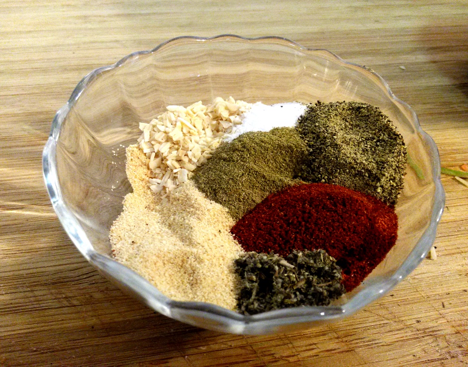The spice rub blend is filled with flavor! 