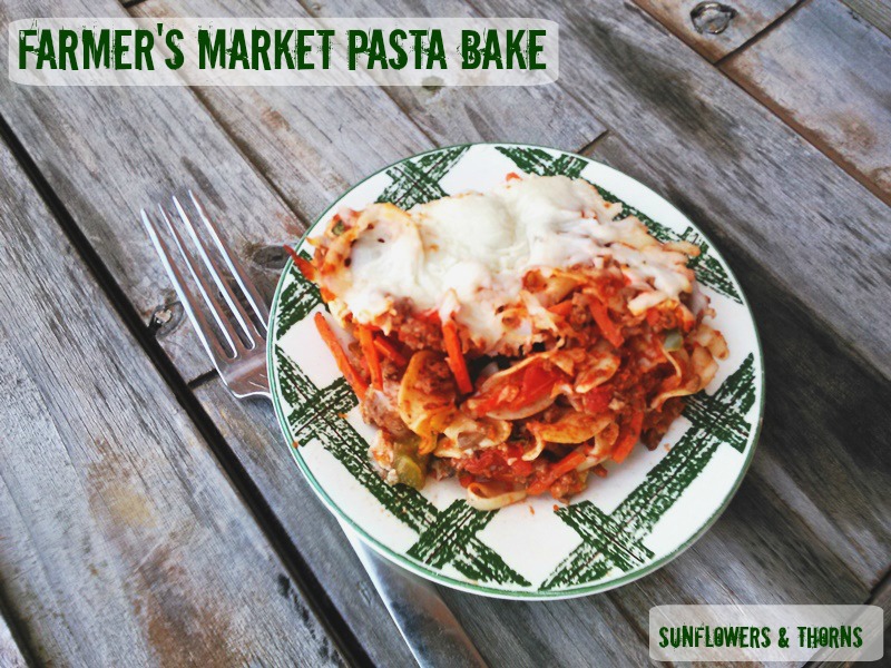 Farmers Market Pasta Bake (recipe updated)