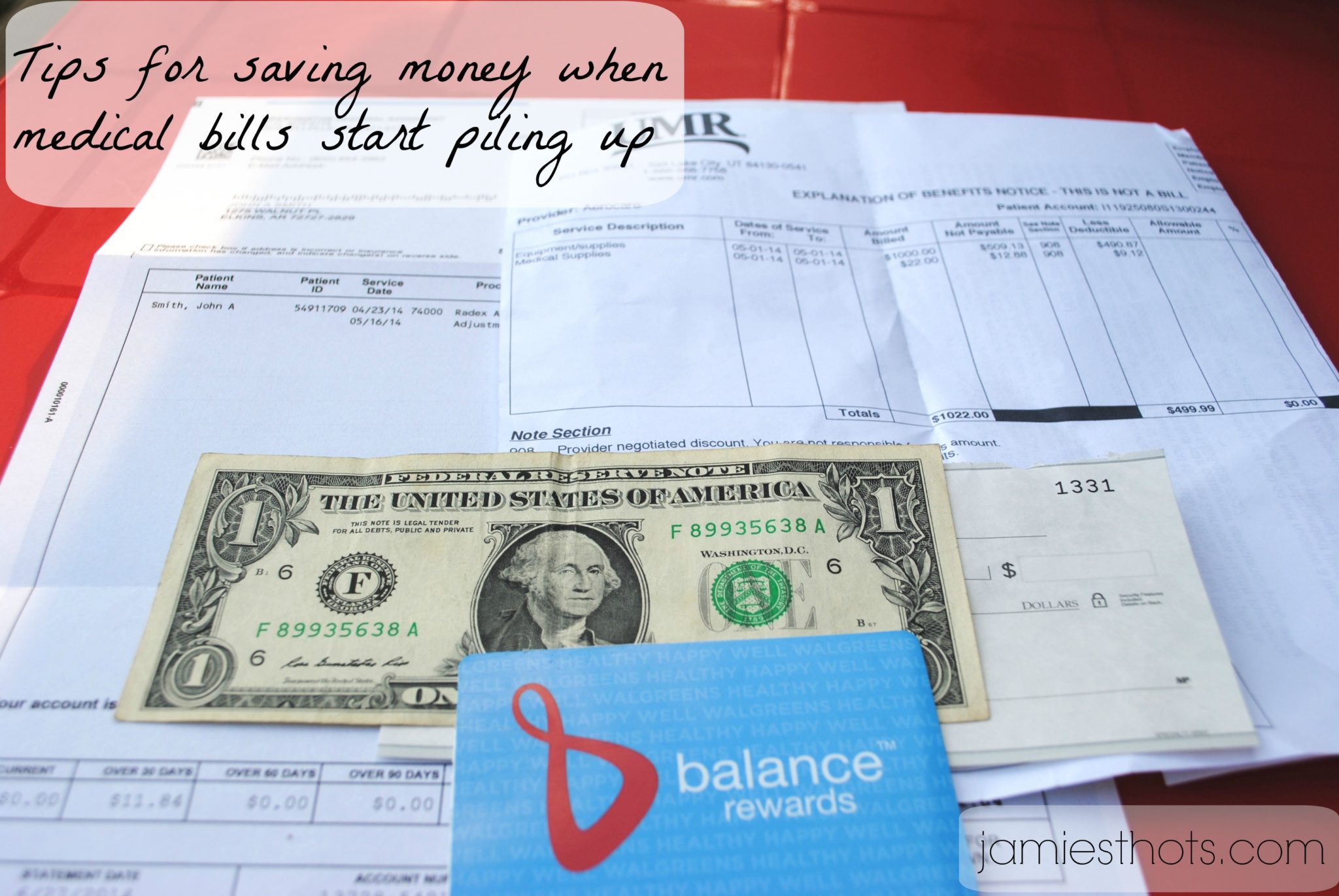 How we save money when medical bills start piling up (including paperless coupons)