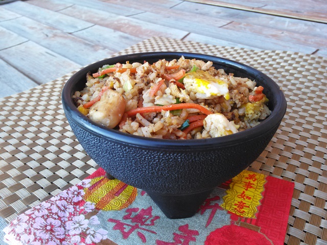 What you're about to read is a chicken fried rice recipe with lots of flavor and protein! 