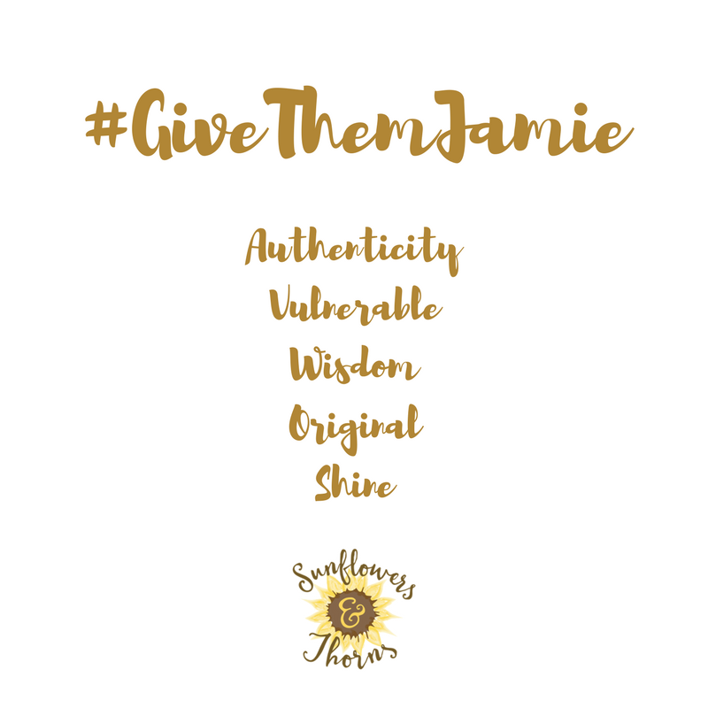 When One Word isn’t enough: #GiveThemJamie