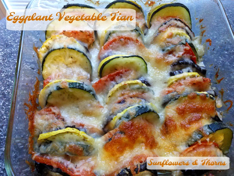 Low carb and easy: Eggplant vegetable tian