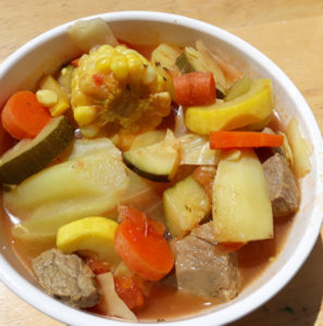 Caldo de Res (Latin beef stew recipe) - Sunflowers and Thorns