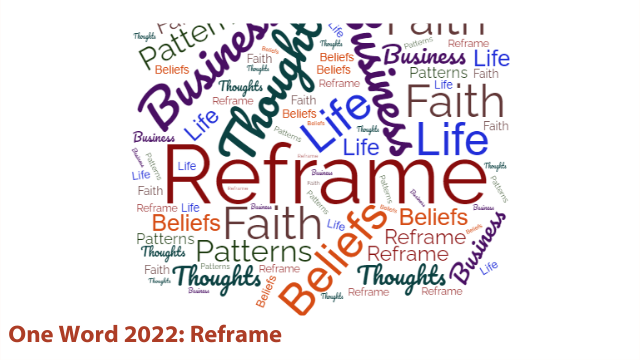 Word of 2022: Reframe